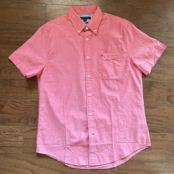 Tommy Hilfiger Other - Tommy Hilfiger Men's Short Sleeve Shirt Size M